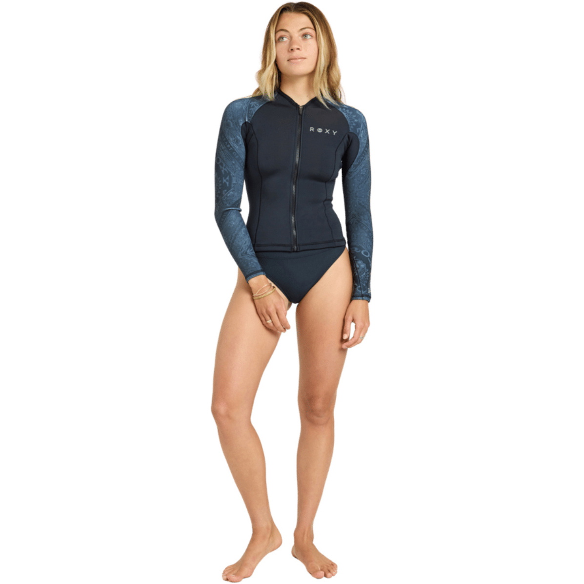2026 Roxy Womens Swell Natural 1mm Front Zip Jacket 26BW273501 - Bandana
